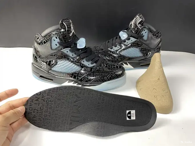 Rep TBK Doernbecher Jordan 5 Retro AIR 633068-010 0602